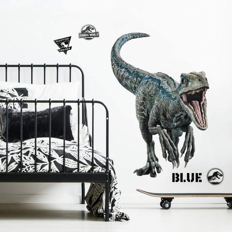 Jurassic World Fallen Kingdom Velociraptor Giant Peel and Stick Wall Decals by RoomMates, RMK3799GM - Image 2